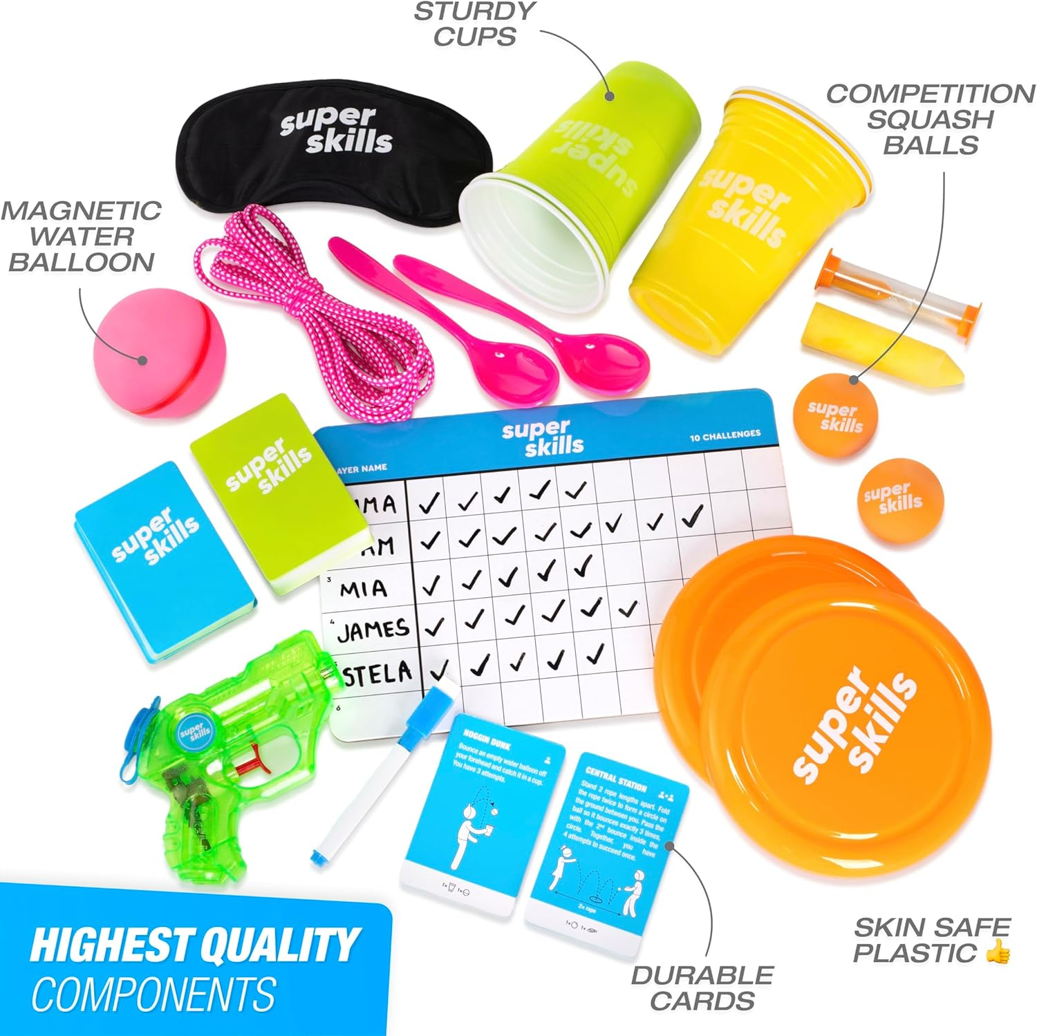 Super Skills Outdoor Garden Games for Kids 8 and up - Family Water Fun for Camping, Parties & Summer Play image number 3