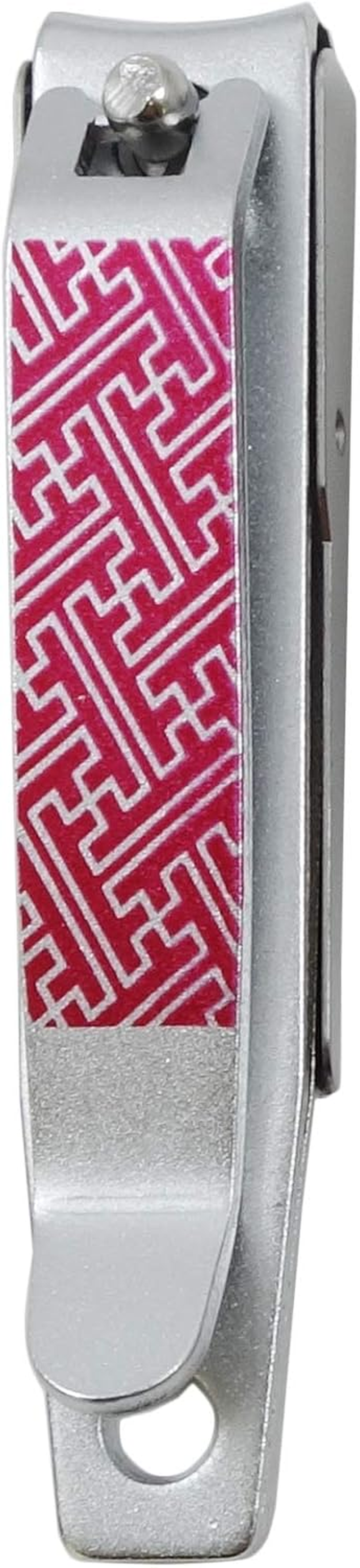 Hokusho WM-1 Fine Pattern Print Nail Clippers Saya, Total Length: 3.3 Inches (83 Mm)