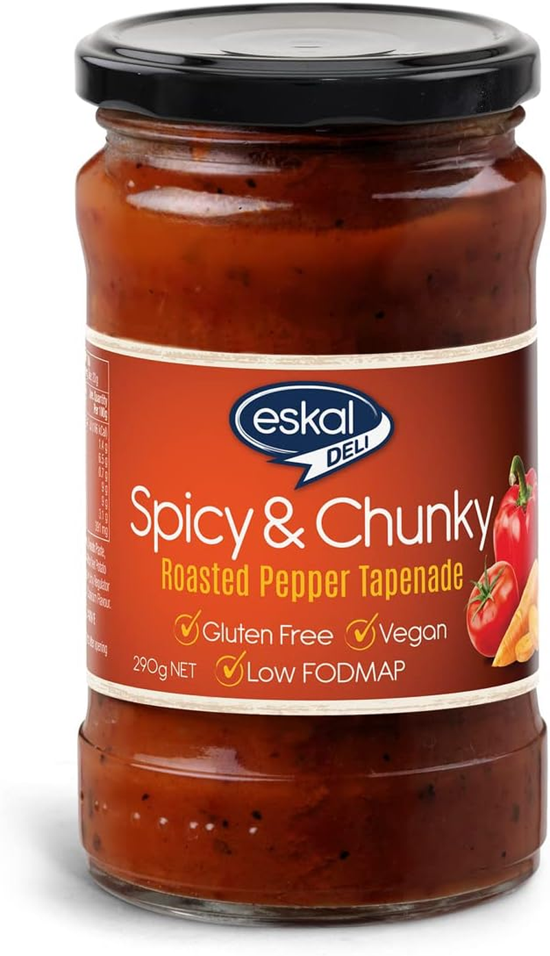 Eskal Spicy and Chunky Roasted Pepper Tapenade 290 G