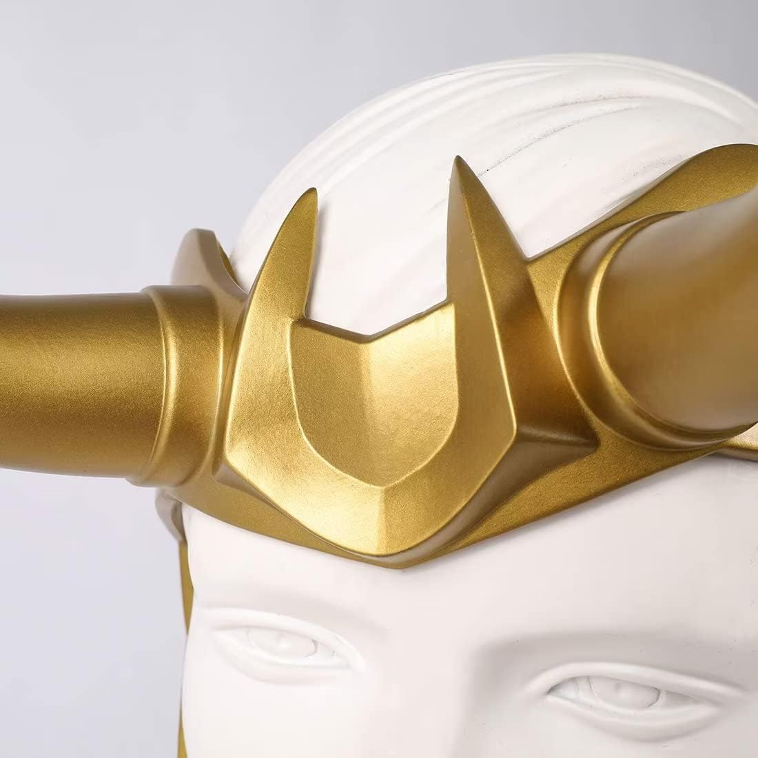 3D Loki Helmet with Horns Thor Ragnarok Crown Norse Mythology Halloween Movie Mask God image number 1