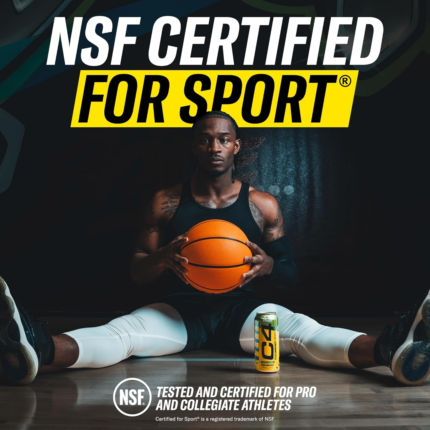 C4 Original Sugar Free Energy Drink | Orange Slice | Pre Workout Performance Drink with No Artificial Colors or Dyes,12 Fl Oz (Pack of 12) image number 3