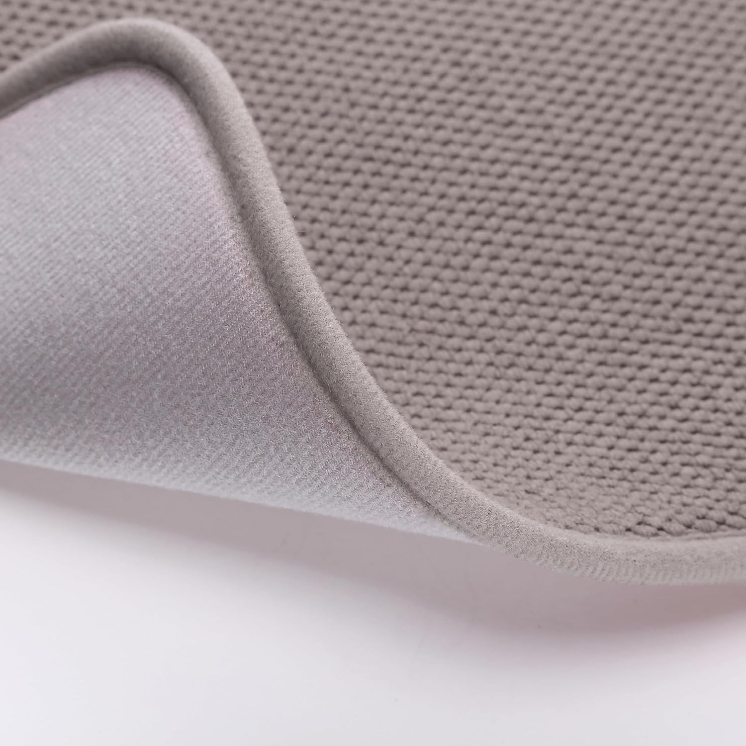 2 Pack Dish Drying Mat,Absorbent Microfiber Dishes Drainer Mats for Kitchen Counter Large Size 38*50CM, Dish Drying Pad(Grey/Blue)