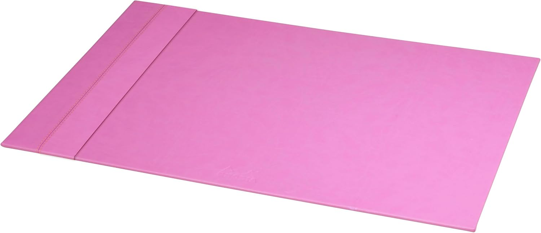 RHODIA 318902C - Raspberry Rigid Desk Pad - 60X40 Cm - Orange Saddle Stitching - Faux Leather Exterior - Rhodiarama Home Office Collection - Office Organization & Designer Storage image number 6