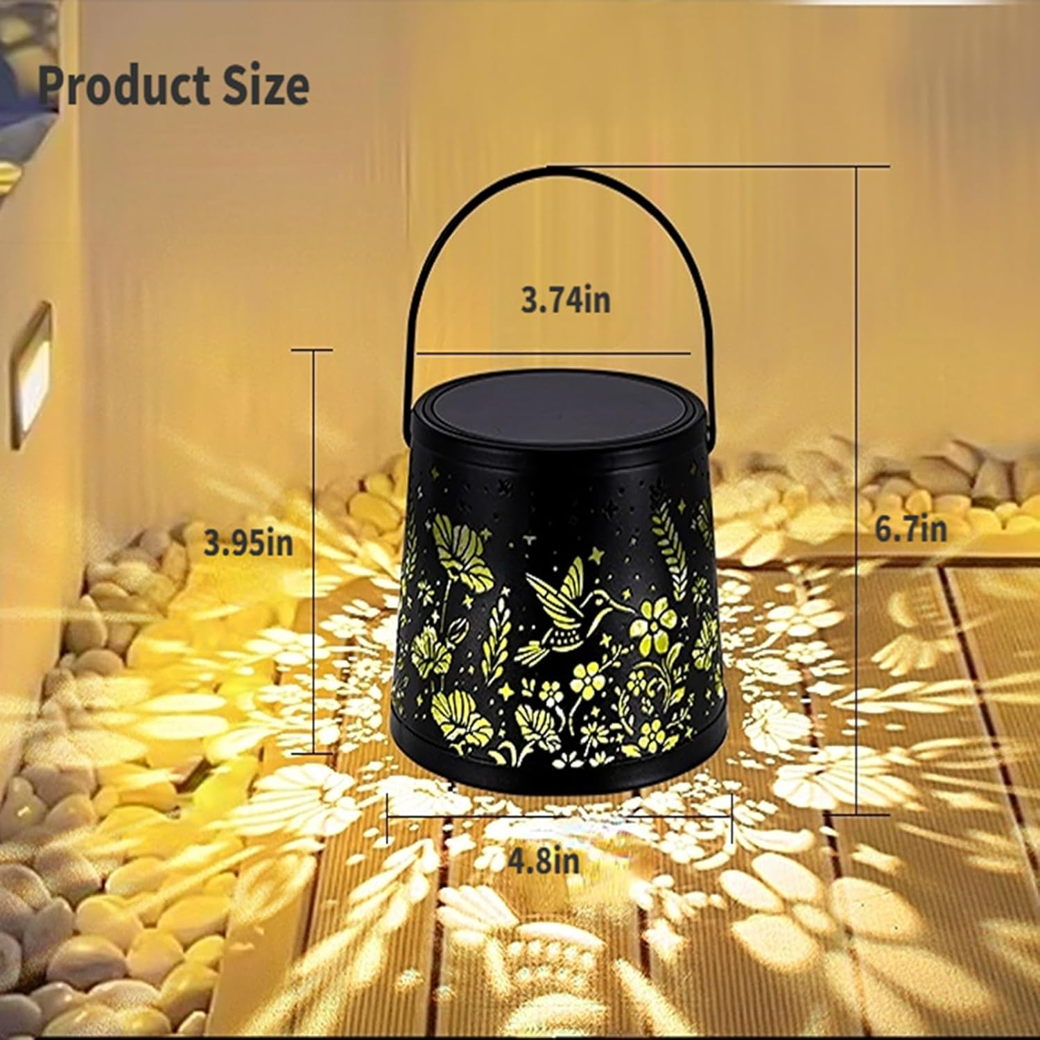 Lamp for Bottle, Wireless Bottle Lamp Attachment LED Rechargeable IP65 Lampshade Bottle Attachment Dimmable Bottle Lamps, for Restaurants Indoor and Outdoor Use, Bars, Bedroom, Camping image number 3