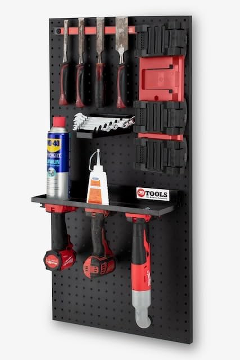 48 Tools Battery Holder Mount for Hilti Nuron 22V Battery Holder | Uv-Stabilized ABS for Indoor & Outdoor Use | Secure Wall & Tool Mount for Hilti 22V Batteries | Heavy-Duty & Easy Access image number 1