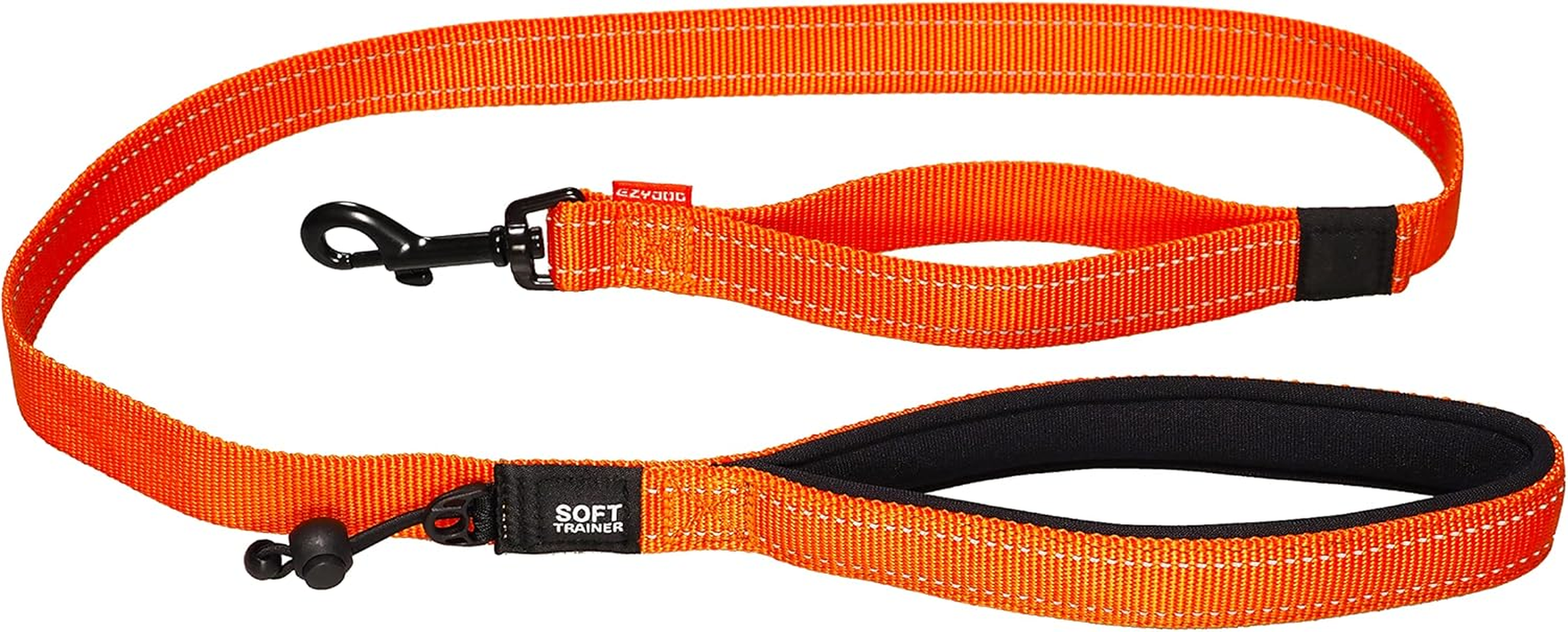 EZYDOG Soft Trainer Dog Leash, Orange, 47.2 Inches (120 Cm) image number 2
