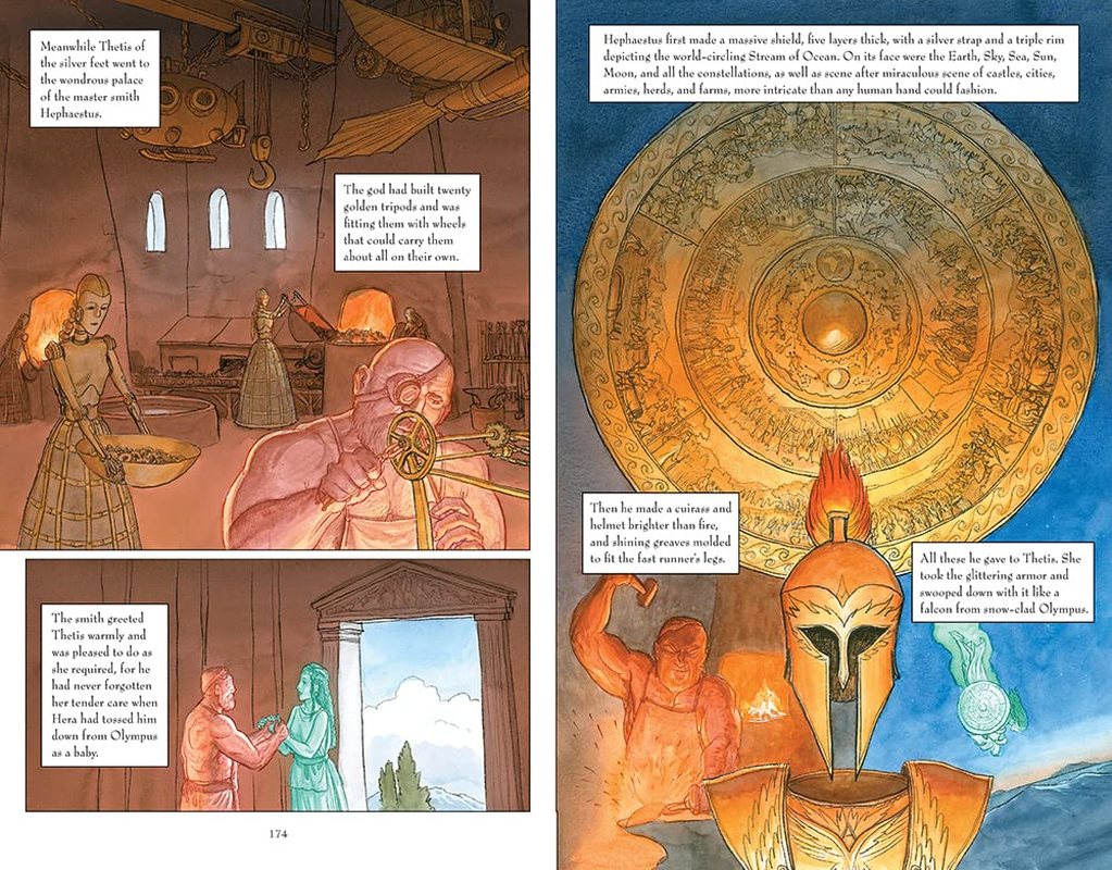 The Iliad: a Graphic Novel: Homer'S Thrilling Ancient Greek Myth Told in Pacy Full-Colour Graphic Novel Form for Teenage Readers image number 3