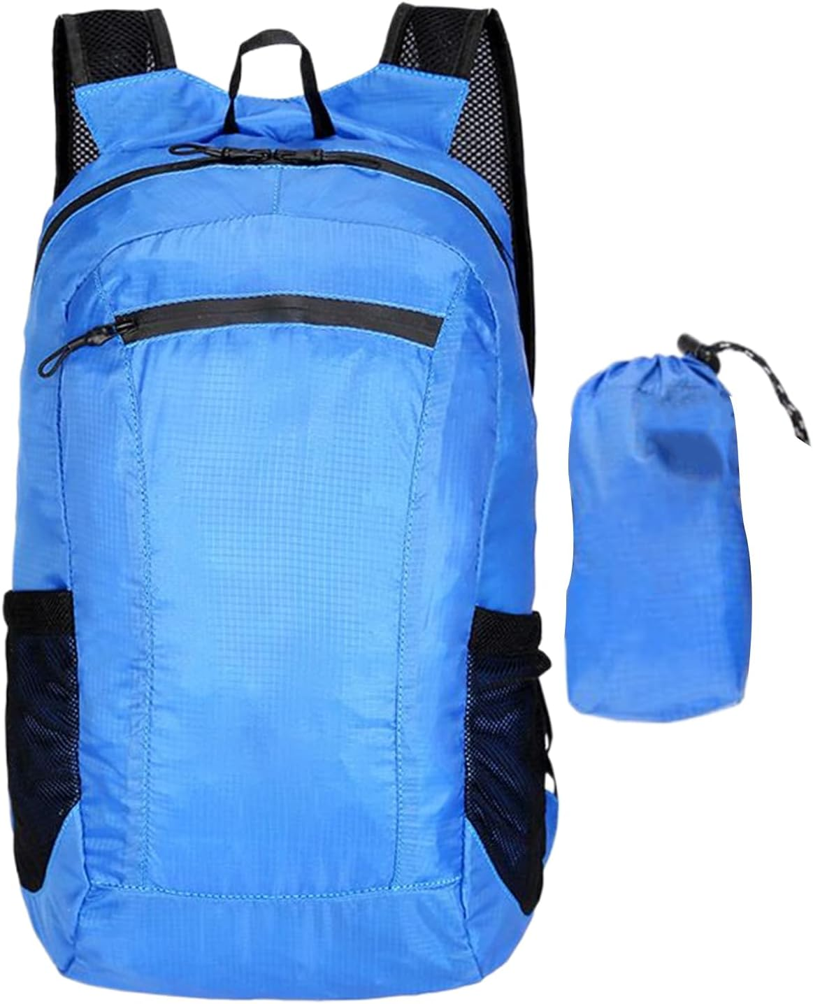 Hiking Backpack, 20L Lightweight Backpack, Foldable, Thin Waterproof Backpack, Suitable for Daily Fitness, Cycling, Travel, Camping, Hiking, Outdoor Sports