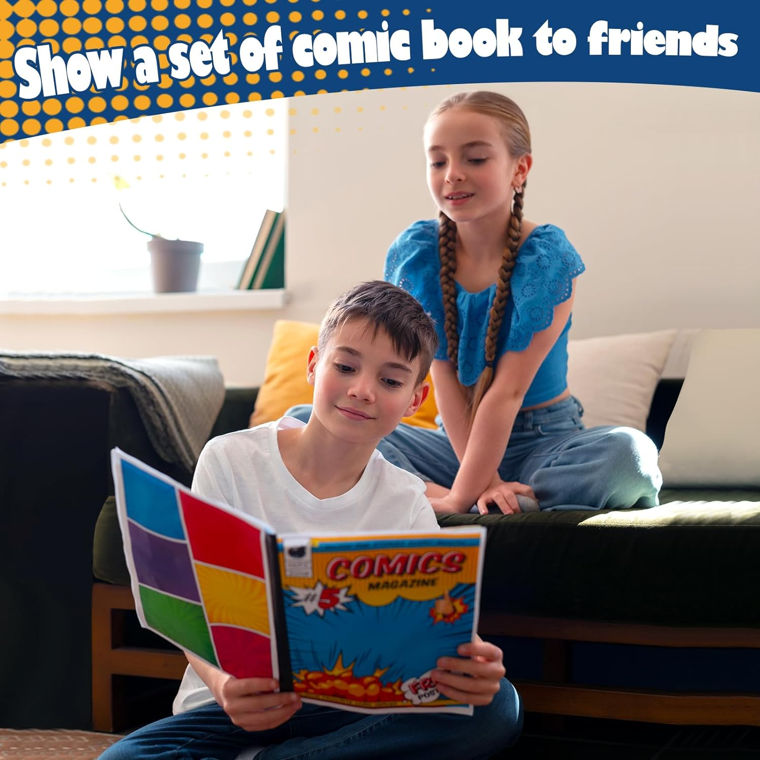 Leffis 100 Current Size Comic Boards - Thick and Durable Backing Boards for Regular Comics (Reusable) image number 3