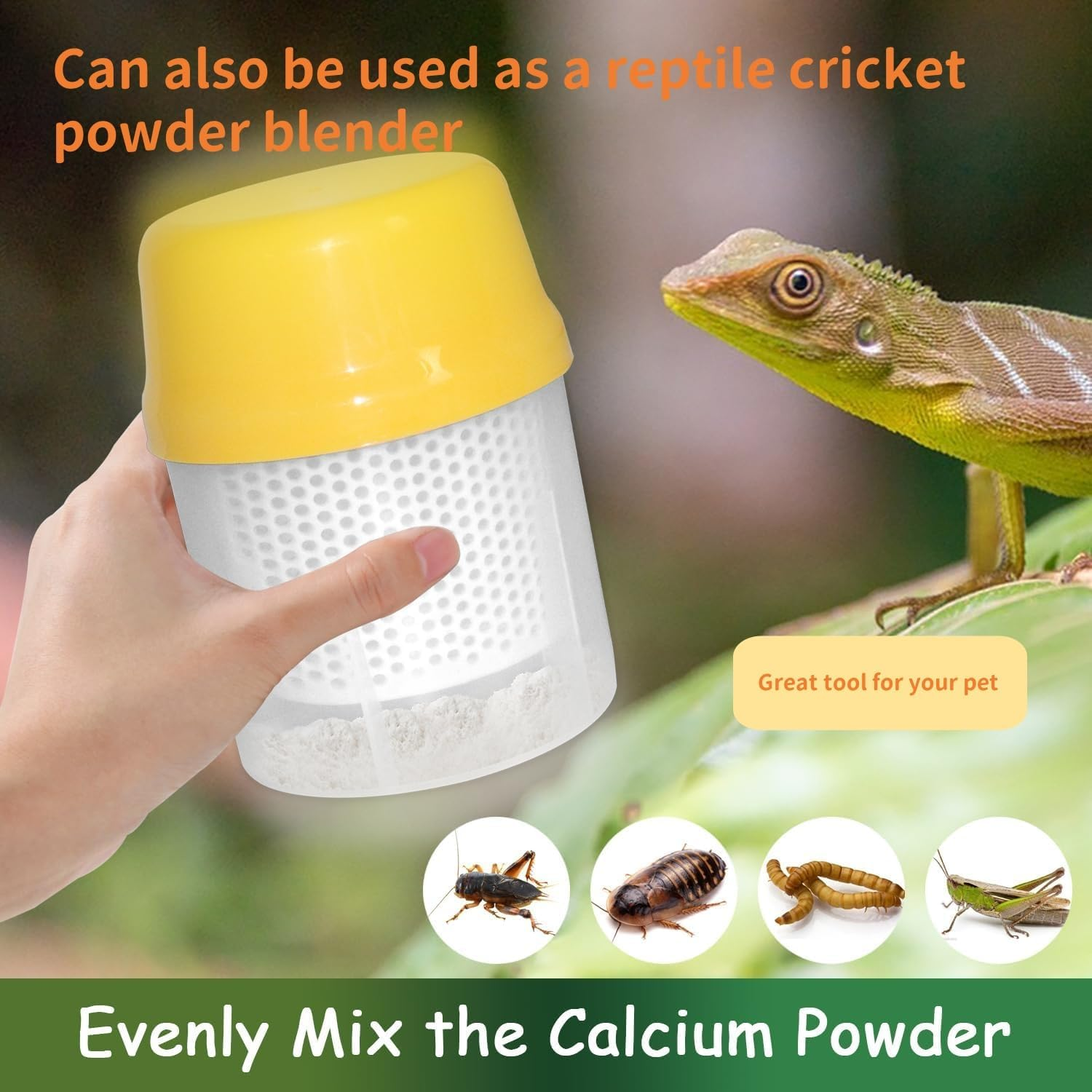 WADY Beekeeper Beehive Essential Tool Kit with Varroa Mite Shaker, Beekeeping Supplies for Hive Management & Pest Control, Professional Beekeeping Equipment for Beginners & Experts (Yellow) image number 4