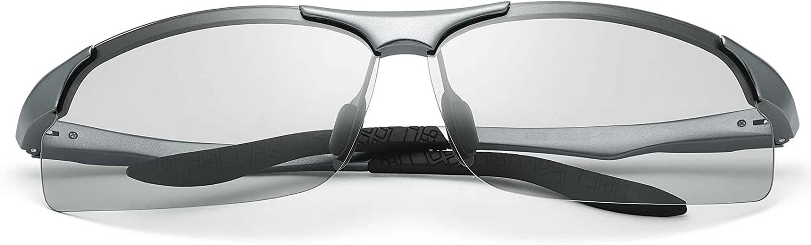 Men'S Photochromic Polarized Sunglasses Day and Night Driving Sports Glasses - 3043-Gun Color image number 5