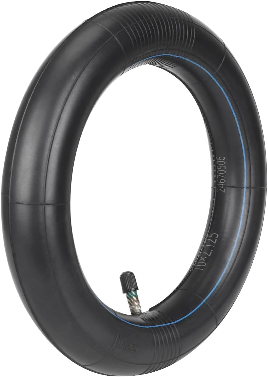 Heavy-Duty 10X2.125 Scooter Tire with Tube Replacement Inner Tube with Straight Valve for Ninebot F30 F20 F25 F40 Scooter Tire for 10 Inch Scooter