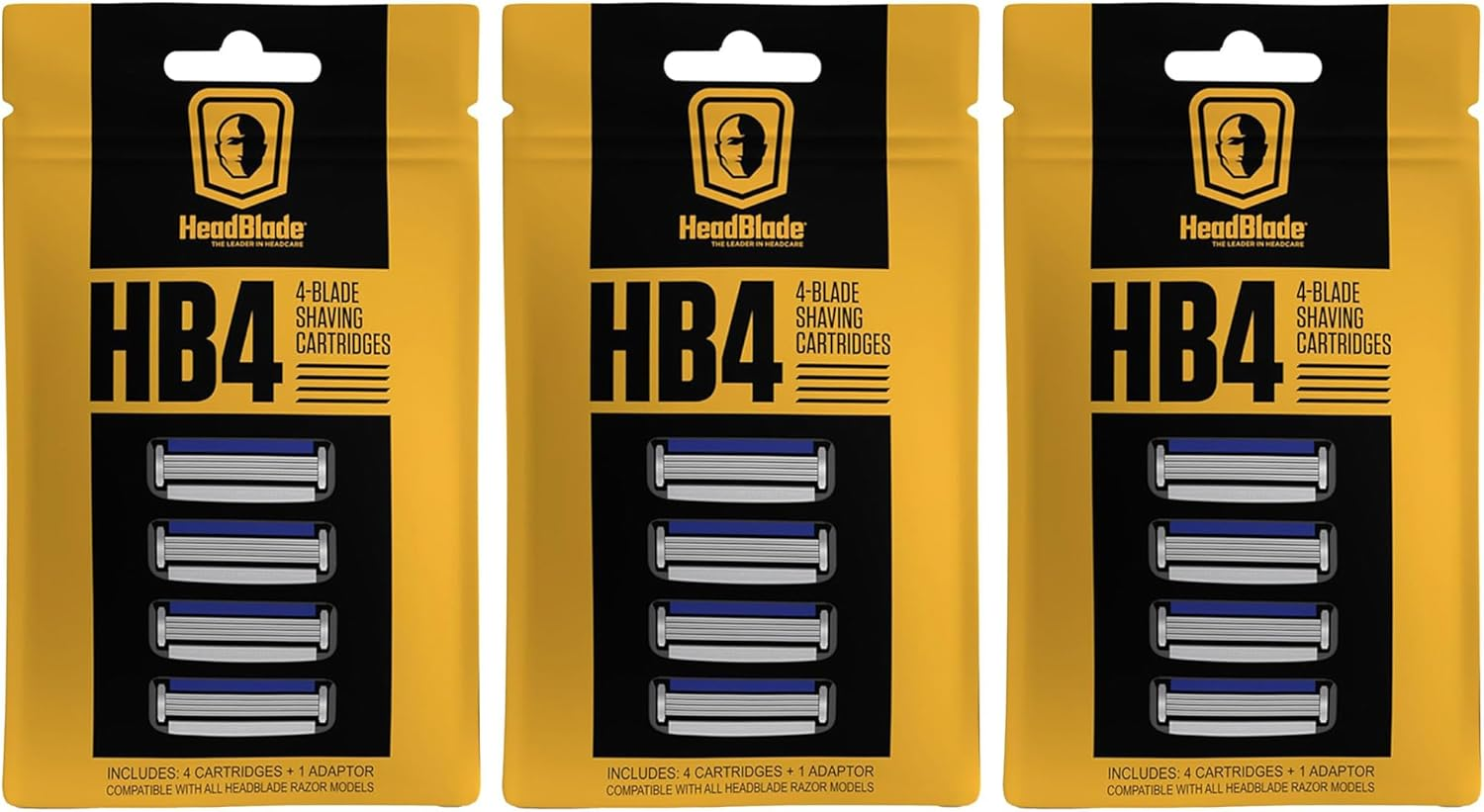 Headblade Four Blade Replenishment Kit - 1 Count (Pack Of 1), Silver image number 2