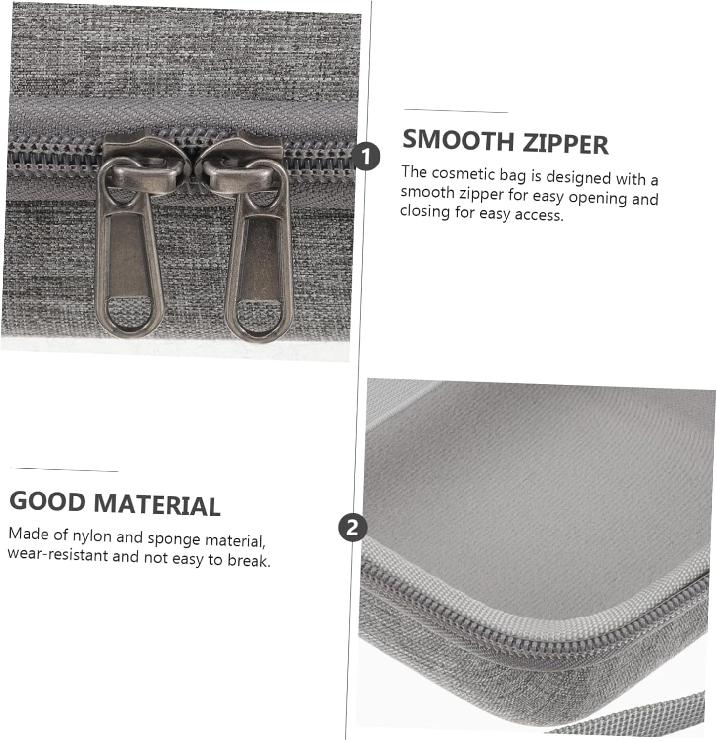 Luggage Mobile Shell Tote Bag Small Suitcase Hard Cosmetic Case Suitcase Purse Wash Bag Suitcase Sponge Cell Phone Miss Toiletry Box Wallets Make up PTZ/109/122 image number 5