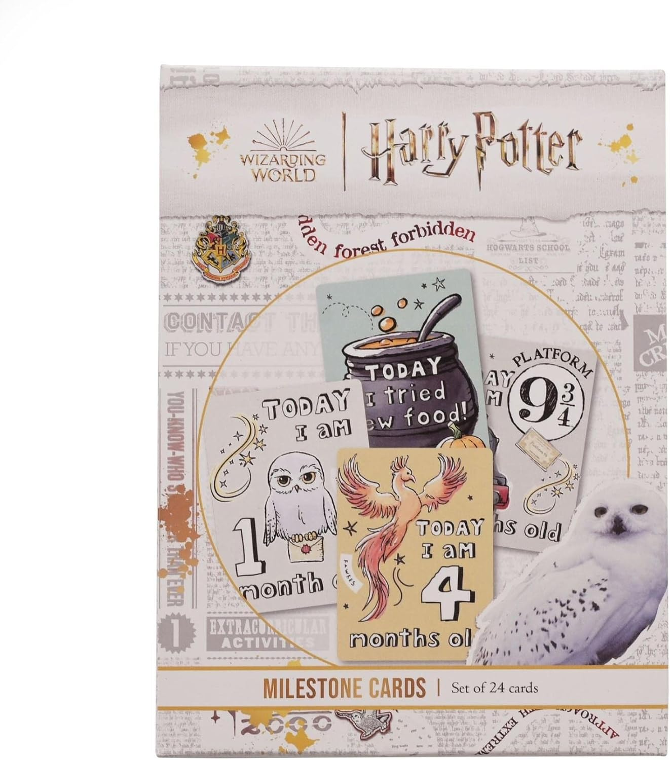 Harry Potter Baby Milestone Cards Pack of 24 3411 image number 3