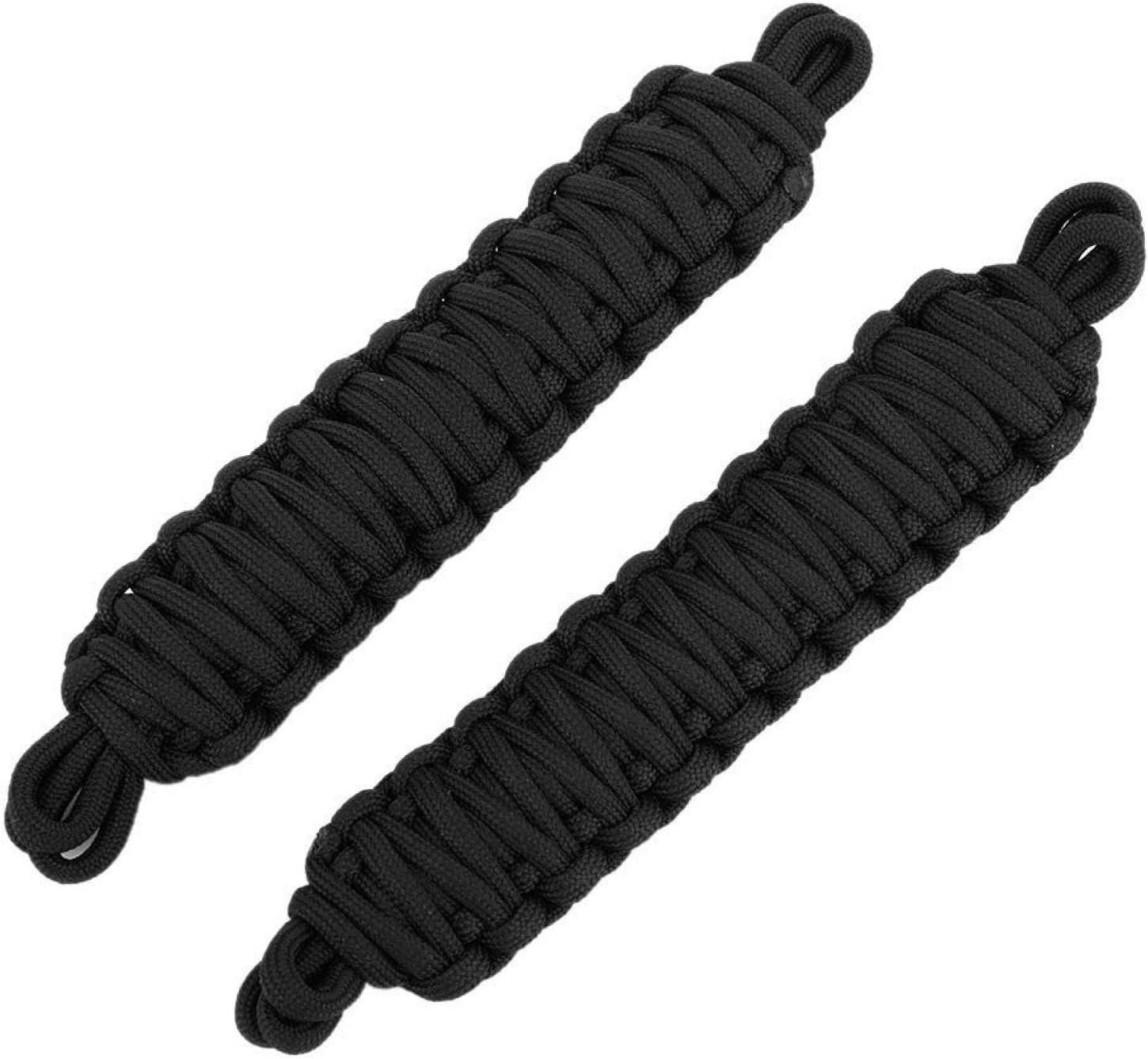 Car Door Limiter, Firm and Durabe Adjustable Practical Compact Size Door Limiting Strap for TJ 1997-2006 for Jeep Wrangler(Black) image number 3