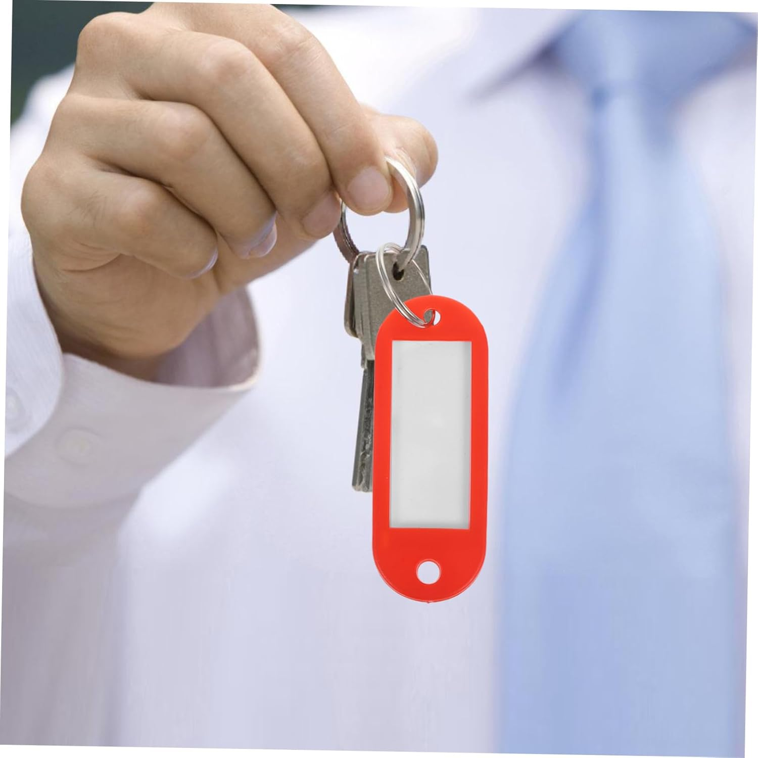 Yardenfun 56Pcs Suitcase Luggage Tags Travel Essentials Numbered Labels Key Tags Stylish image number 3