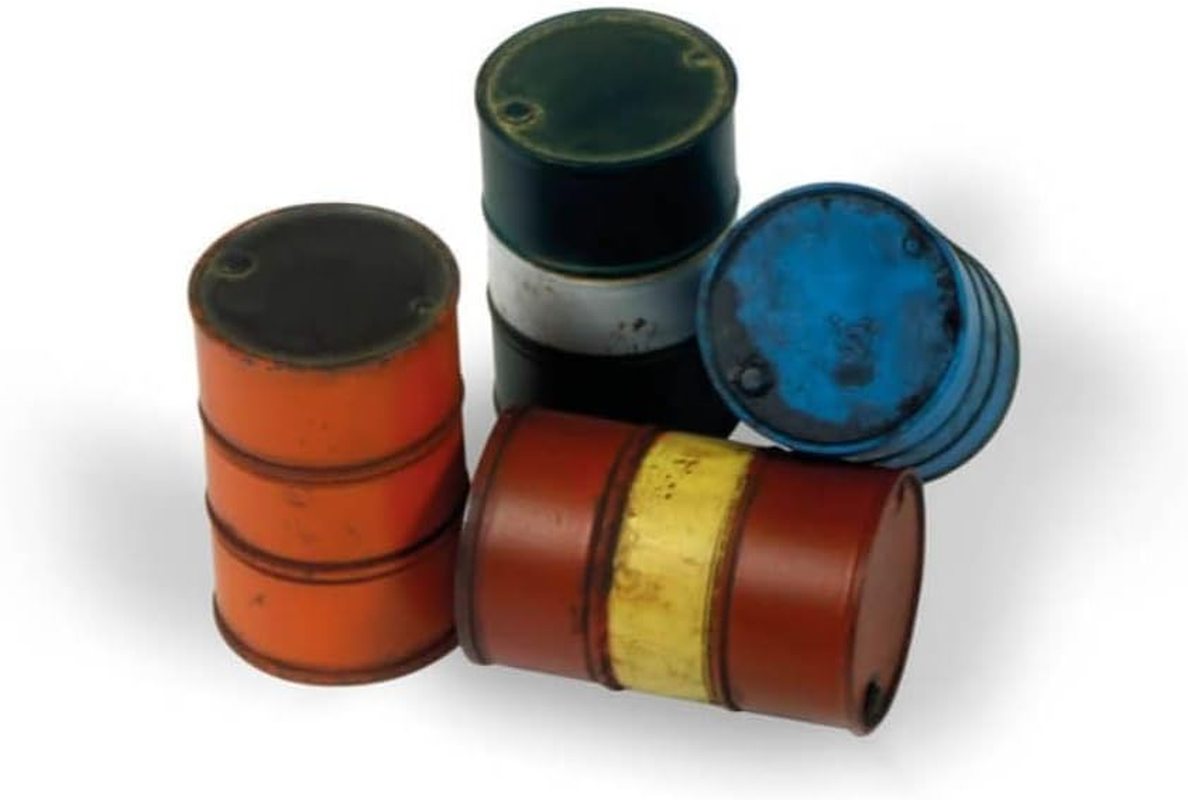 Acrylicos Vallejo S.L. Tabletop Supplies Modern Fuel Drums Diorama Accessory Modelling Kit image number 1