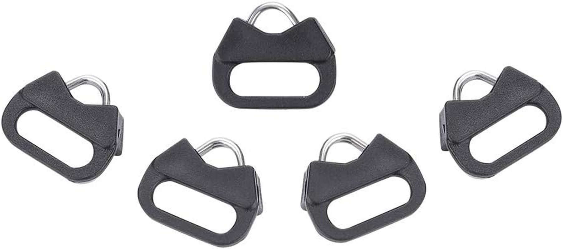 5Pcs Remplacment Alloy Strap Hook, Camera Strap Triangle Split Ring Hook for Camera Shoulder Strap image number 1