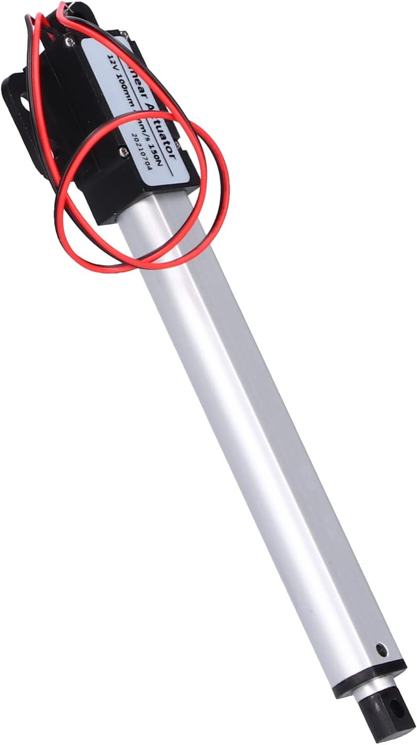 12V Linear Actuator, 100Mm Stroke, Internal Limit Switches for Home Appliances, Automotive Industrial Use (Stroke 100Mm-4Mm/S-150N) image number 4