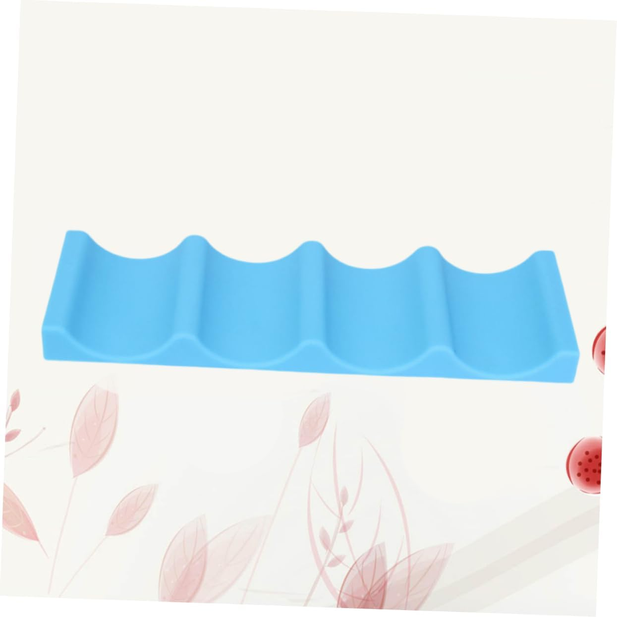 BRIGHTFUFU Stackable Wine Fridge Rack Can Beer Bottle Holder Fridge Storage Rack Silicone Tidy Tool Picnic Cooler Accessory image number 5