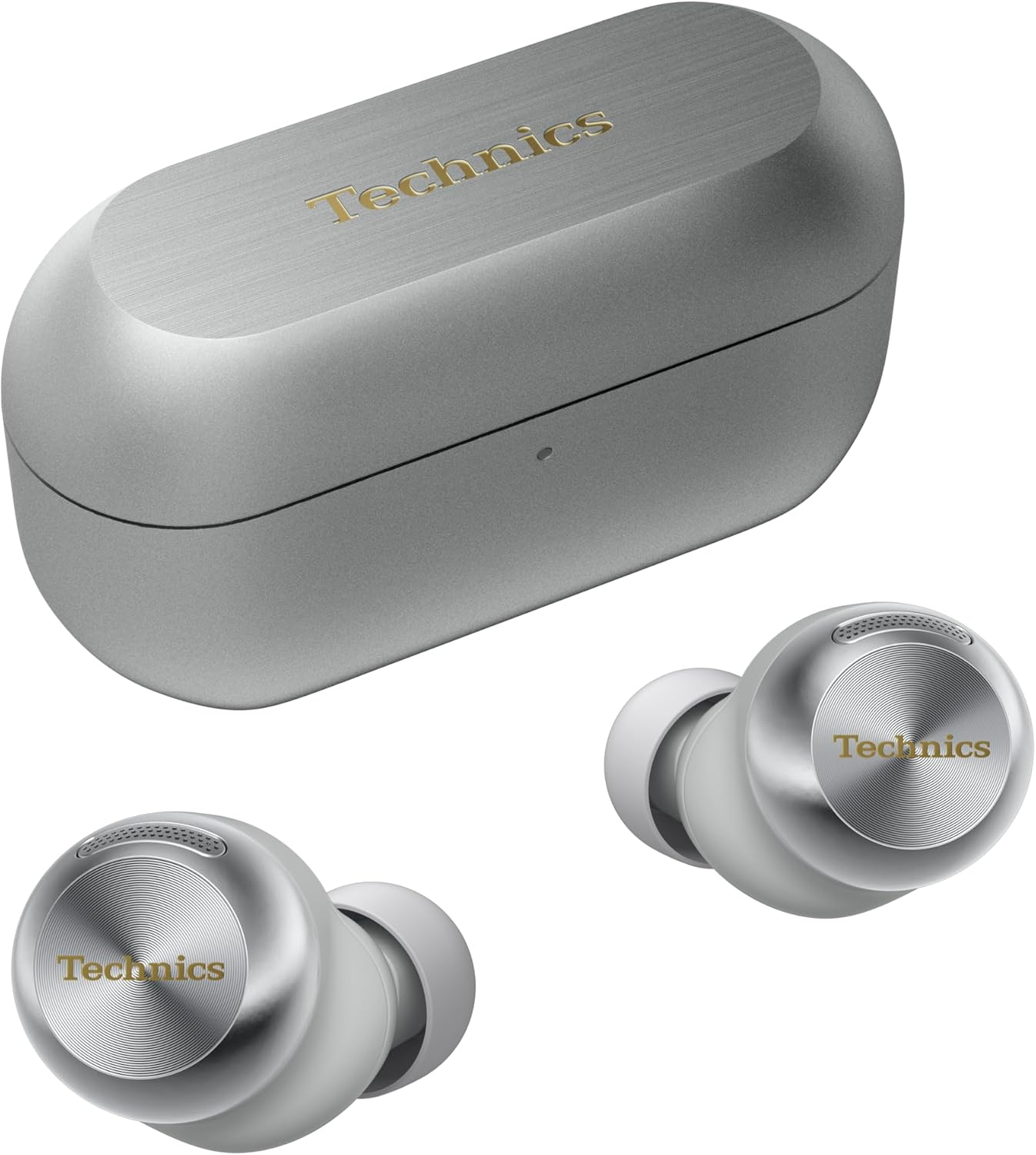 Technics AZ100 True Wireless Noise Cancelling Bluetooth Earbuds with Magnetic Fluid Driver, Voice Focus AI, 3 Device Multipoint Connectivity, LDAC Compatible, Black (EAH-AZ100E-K)