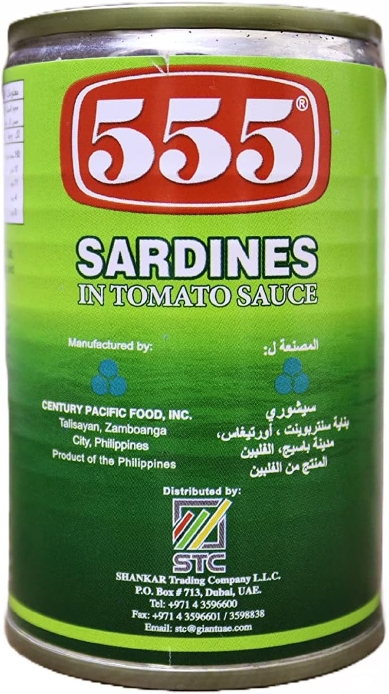 555 Sardines in Tomato Sauce 155G image number 3