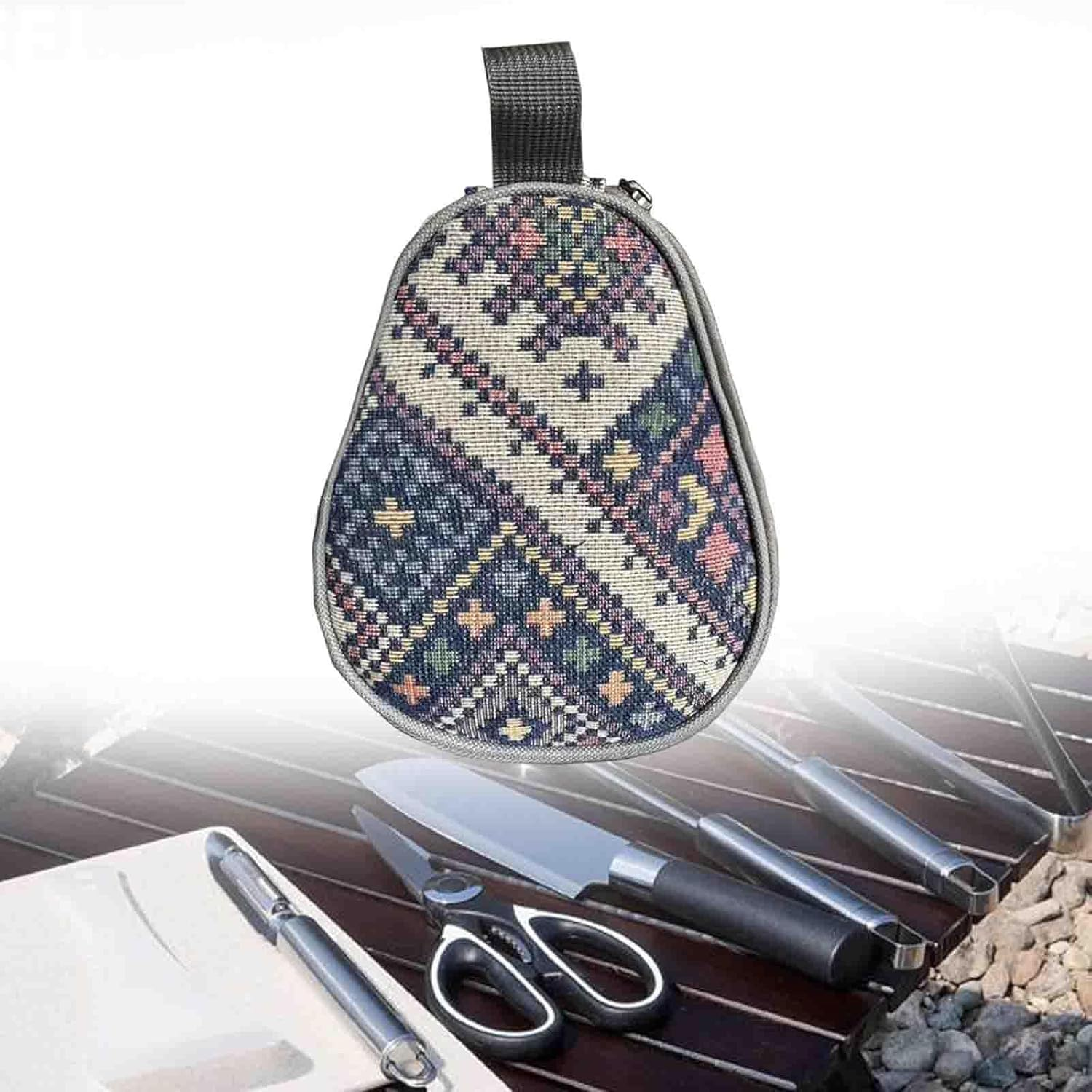 Eigell Camping Tableware Storage Bag Organizer for Hiking Outdoor Activities image number 6