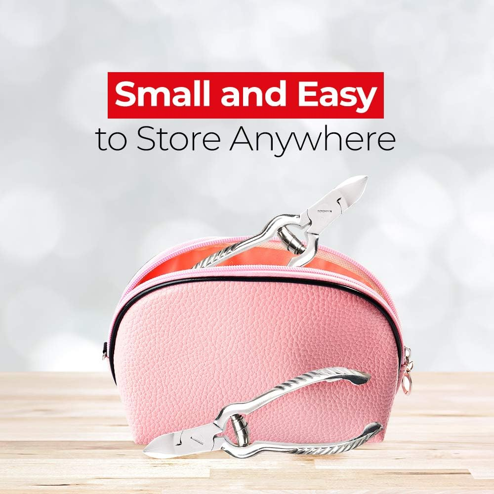 Titania Nail Clippers with Buffer Spring Approx. 14 Cm Rust-Proof 110 G image number 3