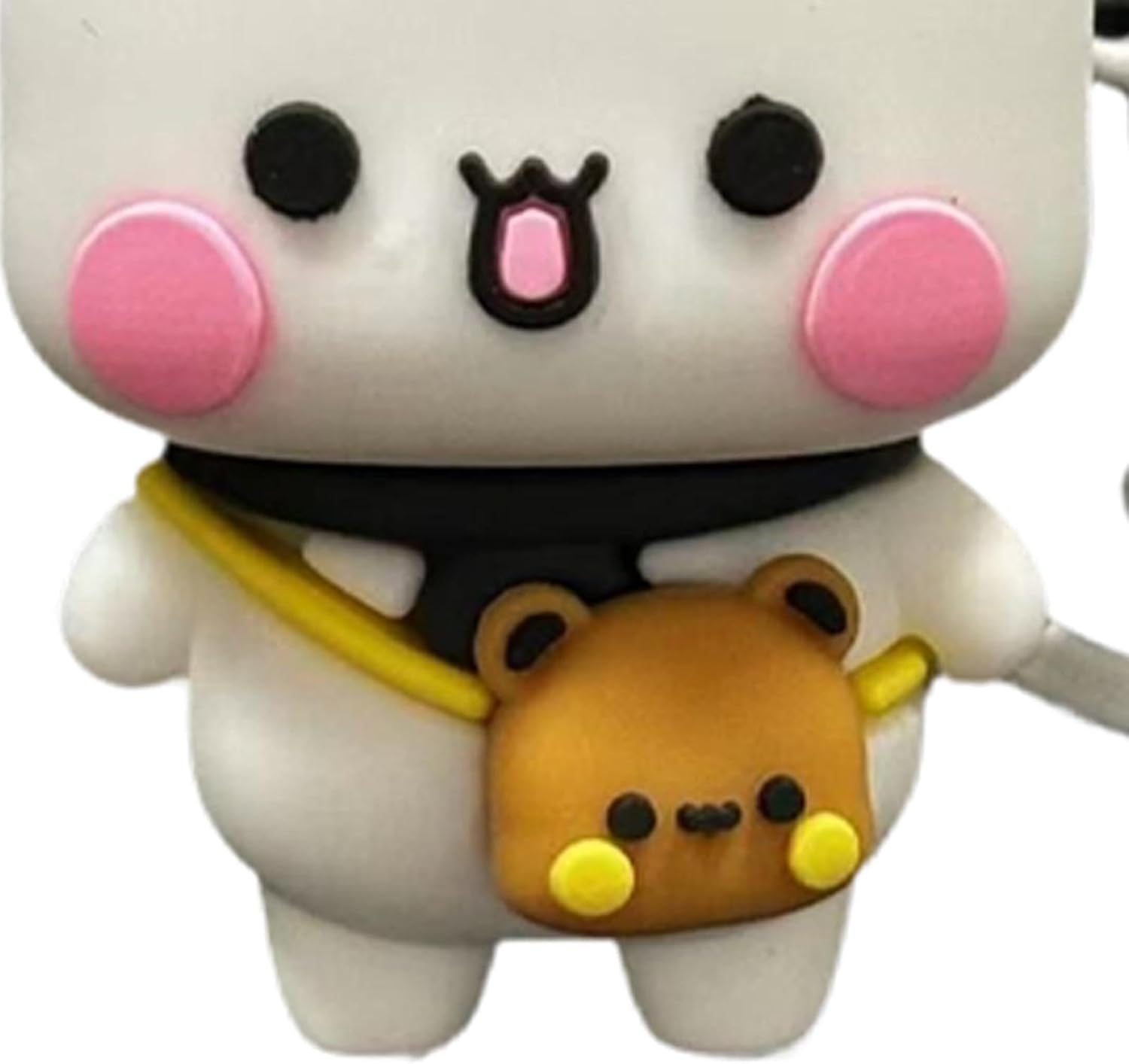 Nybhyjka Cute Bear Keychain, Bear Keychain | Cartoon Key Charm Backpack Pendant | Bag Decoration Pendant Bear Key Chain Key Accessories for Bag, Handbag, Bag