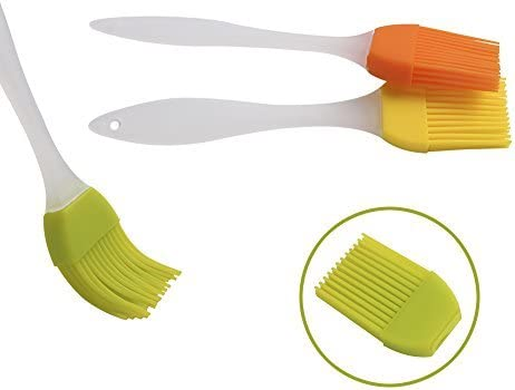 Silicone Baking Pastry and Basting Brushes, Heat Resistant, Durable Kitchen Utensils, Easy Clean and Flexible- Perfect for Perfect for BBQ Meat, Grilling, Marinating Meat, Steaks & Much image number 2