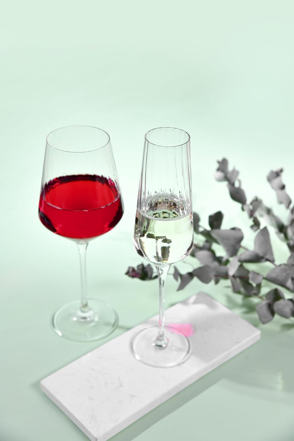 Krosno Avant-Garde Lumi Wine Glass Set of 6 450ML Gift Boxed image number 6