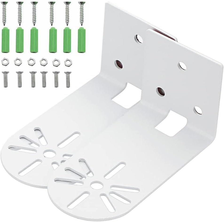 PAIKIUU Pack of 3 Self-Adhesive Ring Camera Mount, Wall Mount, No Drilling, Mounting Bracket, 360 Degree for Arlo Surveillance Camera, Black - 1 X Black For Flashing image number 4