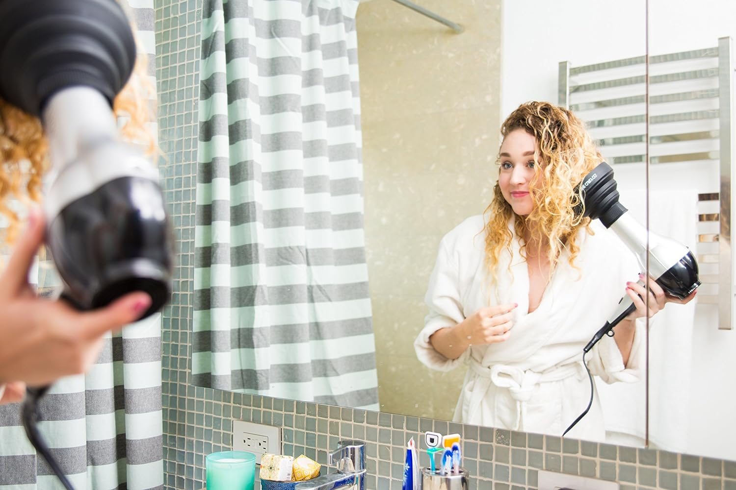 The Curly Co. Collapsible Hair Diffuser image number 2