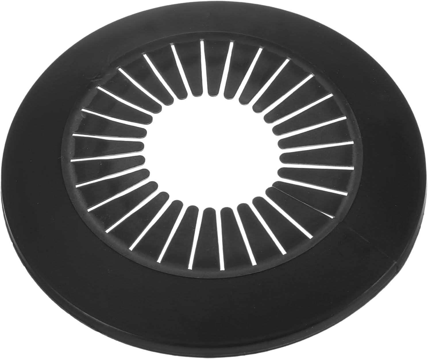 Sourcing Map Pipe Cover Decoration, 2Pcs 50Mm-78Mm PP Plastic Escutcheon Collar Water Pipe Drain Line Cover, Black image number 4