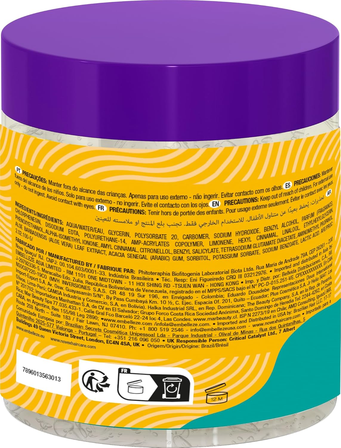 My Curls by Novex Lightweight Texture Defining Gel 500G image number 2