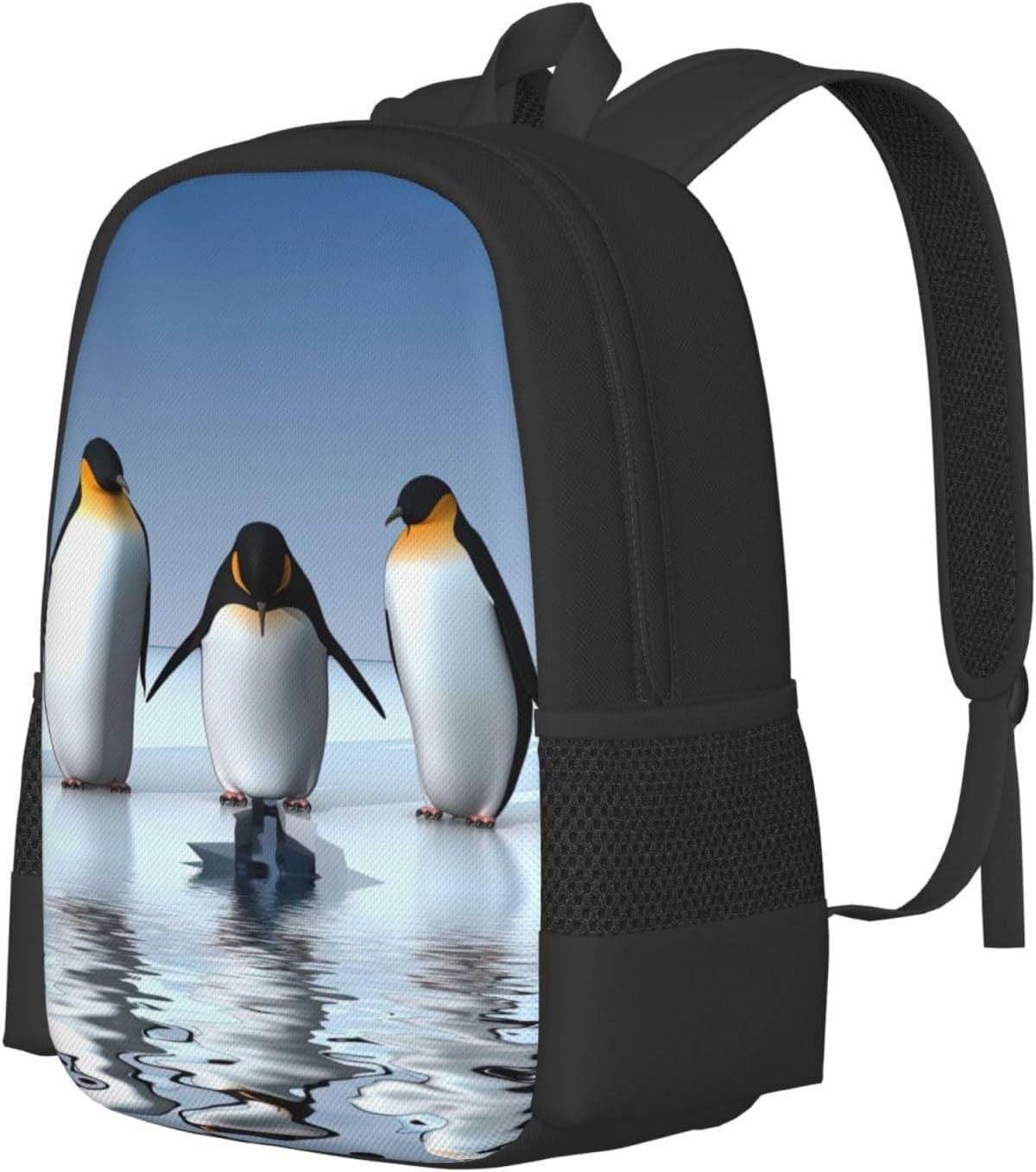 Penguin Backpack for Girls&Boy Backpacks Elementary Bookbags Middle School Bags Women Casual Daypack image number 6