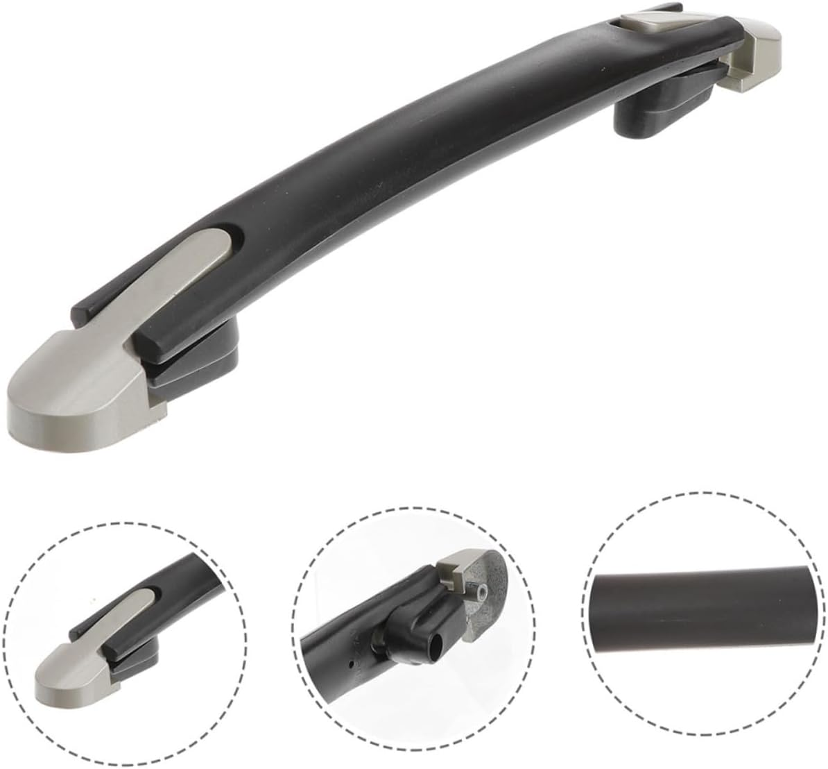 POPETPOP Suitcase Handle Replacement with Screws Sturdy Plastic Luggage Handle Grip for Travel Suitcases and Carrying image number 4