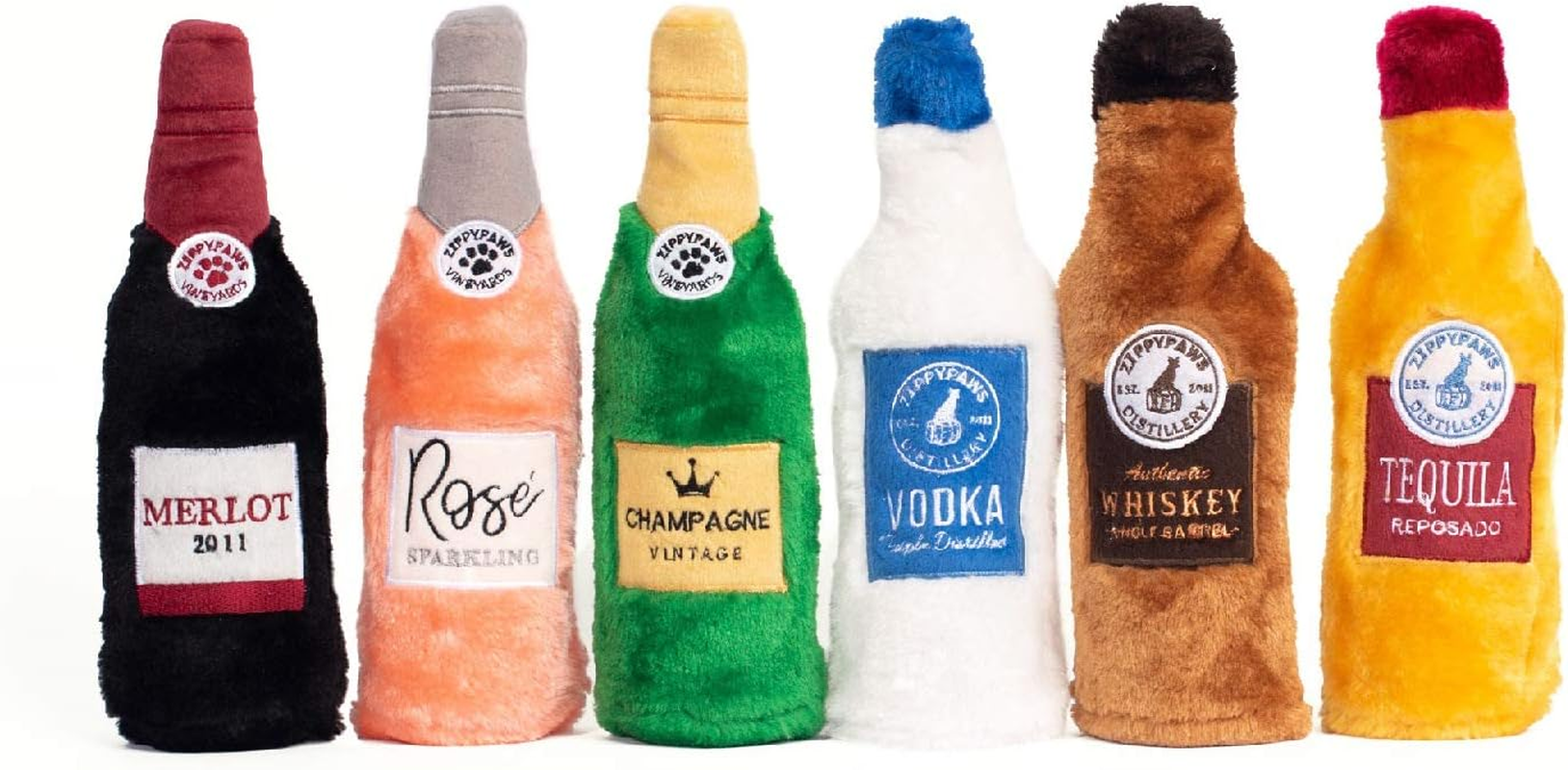 Happy Hour Crusherz Bottle Dog Toy - Tequila image number 3