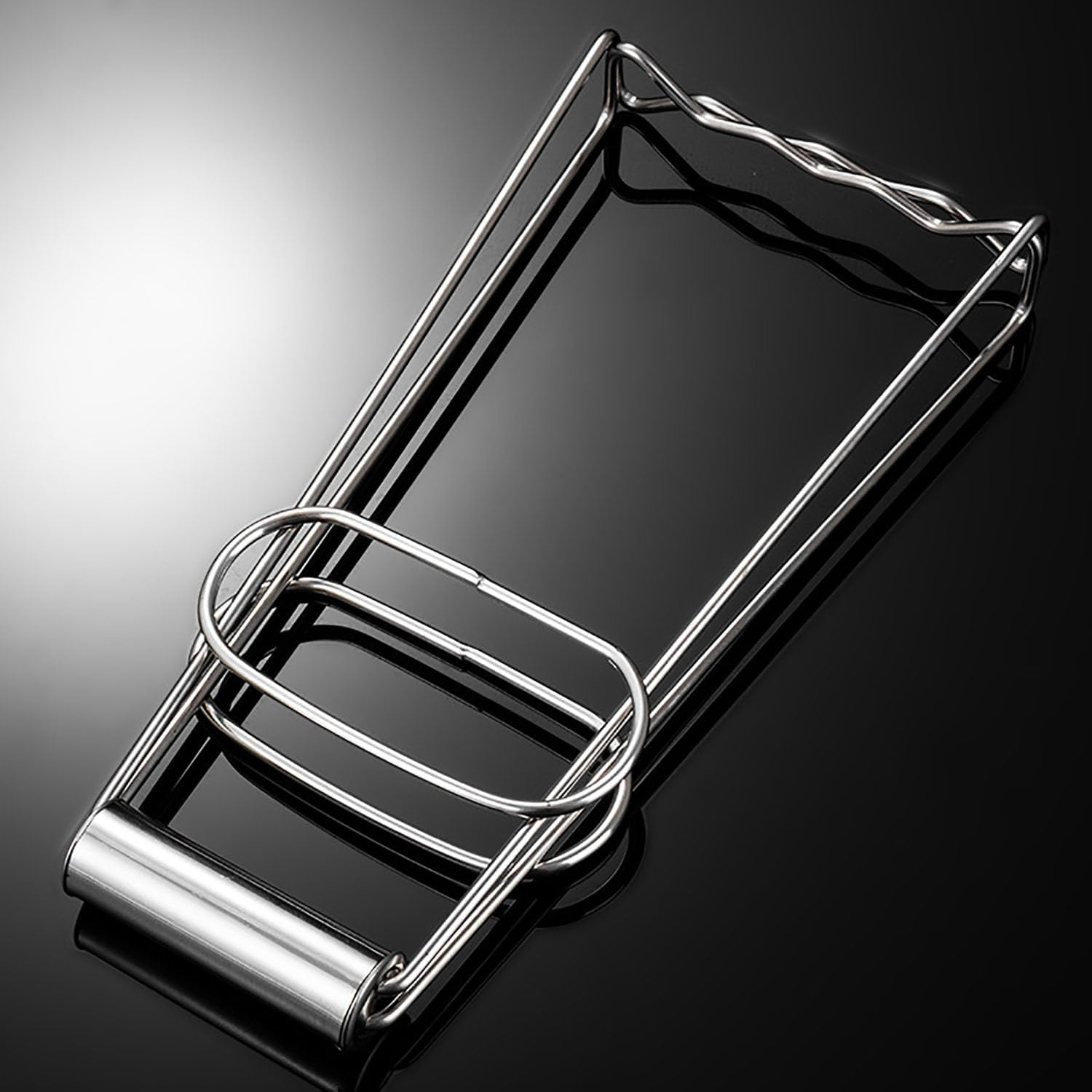 Stainless Steel Hot Plate Bowl Gripper Hot Dish Gripper Clip Foldable Cooking Clip Tool for Kitchen