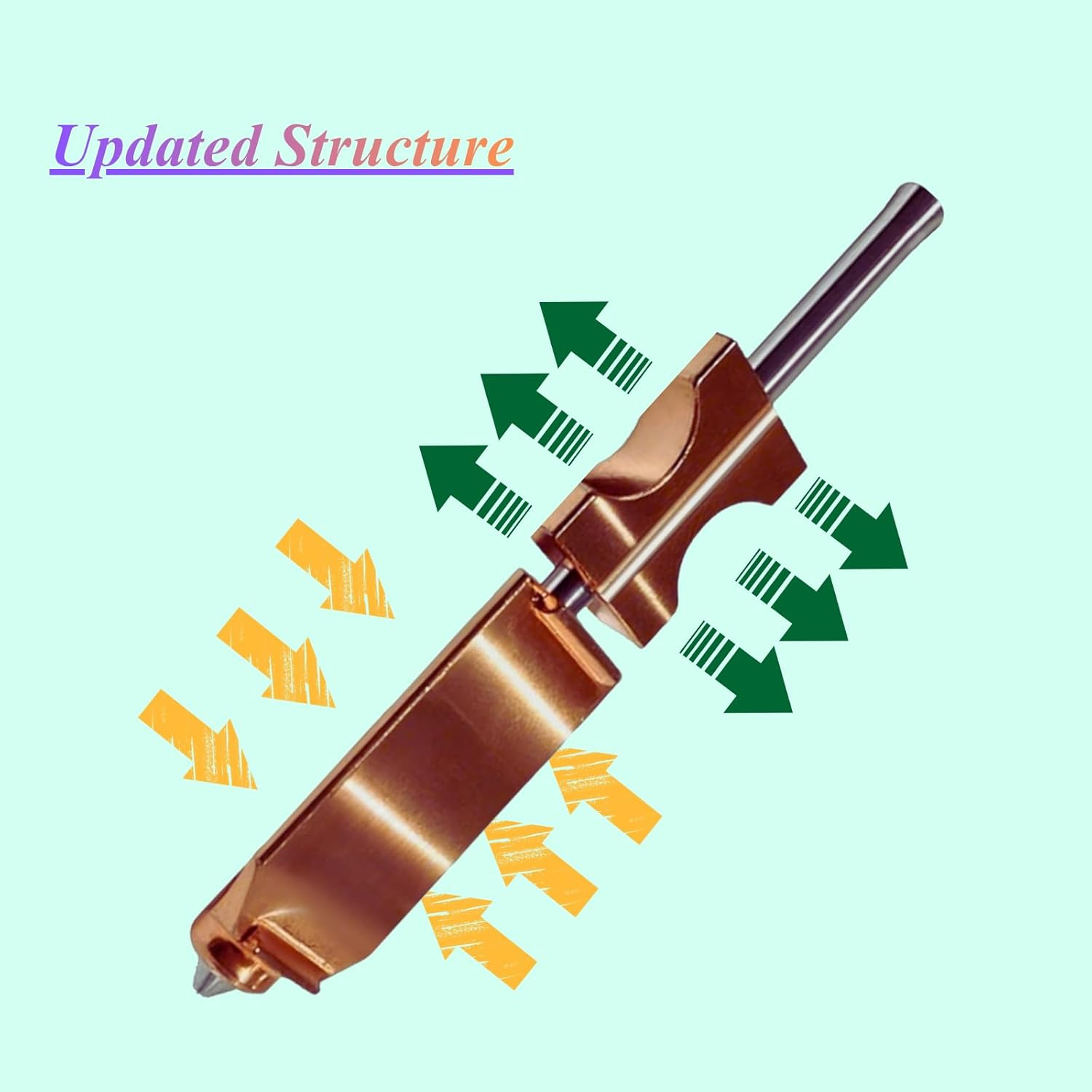 AD5X Nozzle for Flashforge AD5X Accessories for Flashforge 5X Nozzle 0.4 Quick Detachable High Flow Fast Printing, 2Xsilicone Caps and 2Xnozzle Brushes,0.4Mm+0.6Mm image number 3