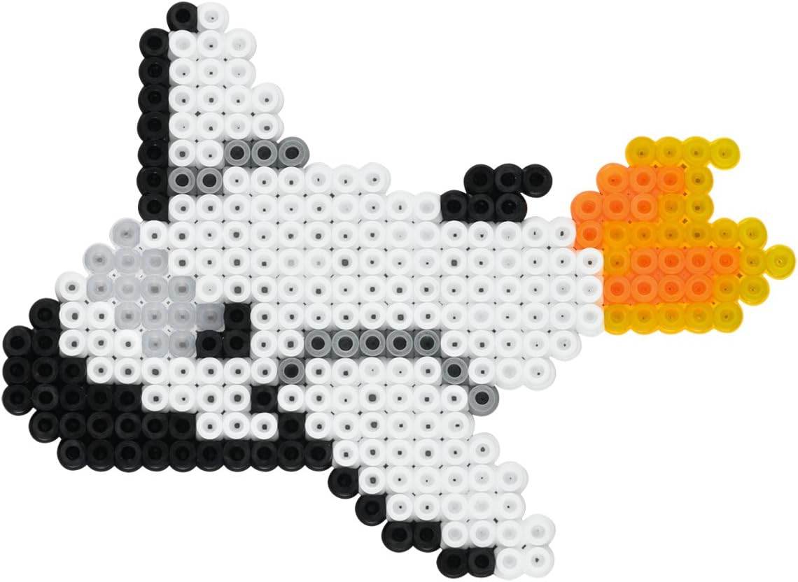 HAMA Space Gift Box &ndash; 2,500 Beads Fuse Bead Kit with round & Square Pegboards, Mobile Display Ring, String, Design Sheet & Ironing Paper &ndash; Creative DIY Craft Set for Kids Ages 5+ image number 2