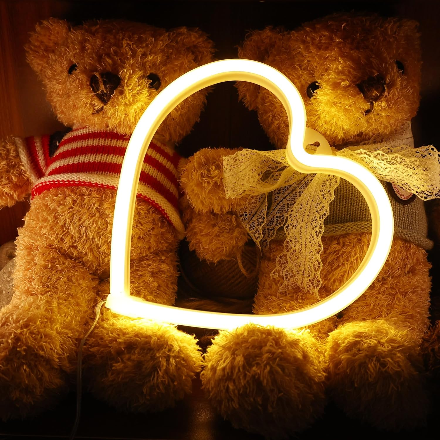 Pink Neon Sign for Wall Decor,Anywin Cute Paw Neon Signs USB Led Lights with Dimmable for Home Decor, Neon Decor Gifts Birthday, Party, Christmas Day, Holidays for Bedroom Kidsroom Living Room