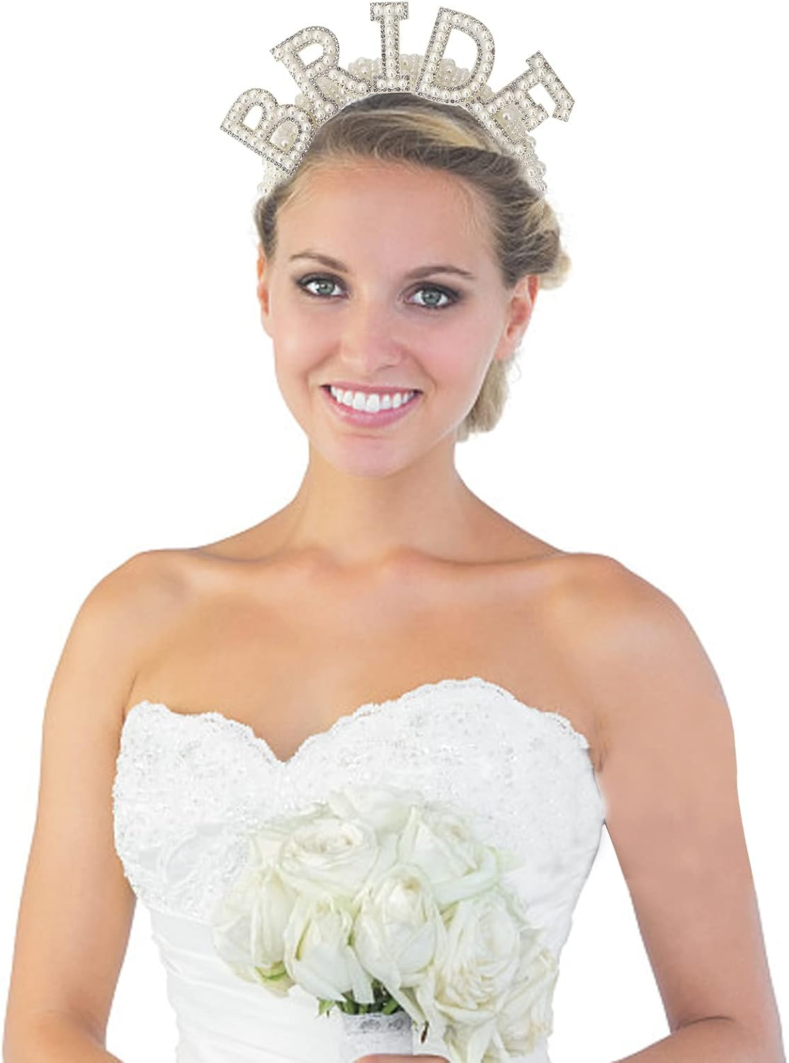 Bride Headband, Pearl Headband, Bride to Be Headband, Bachelorette Party Women'S Headband, Bride Hair Accessories, Bridal Accessories for Bachelorette Party Hen Party Wedding Decoration