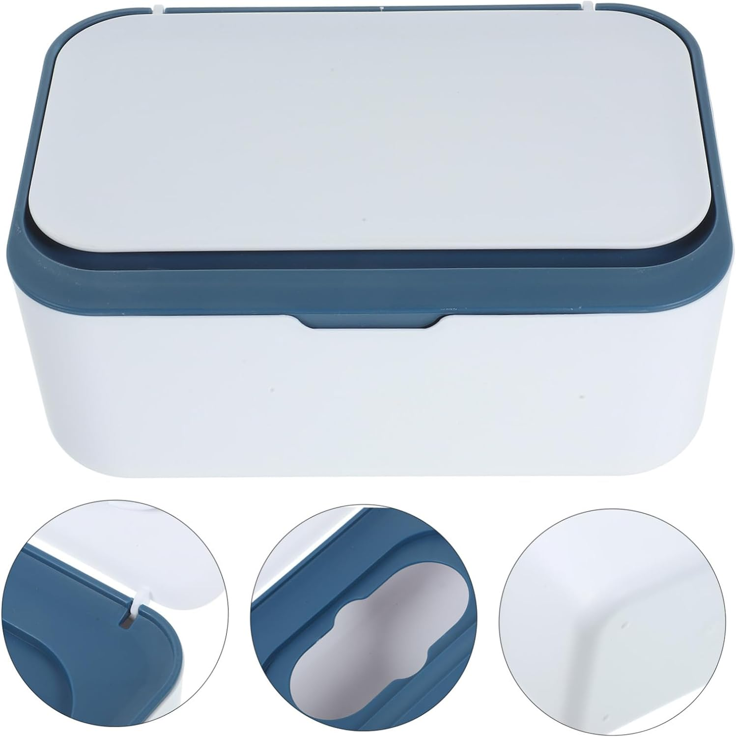 Large Capacity Wipes Box Dispenser Refillable Tissue Holder Waterproof Storage Container for Baby Wipes for Home and Travel image number 1