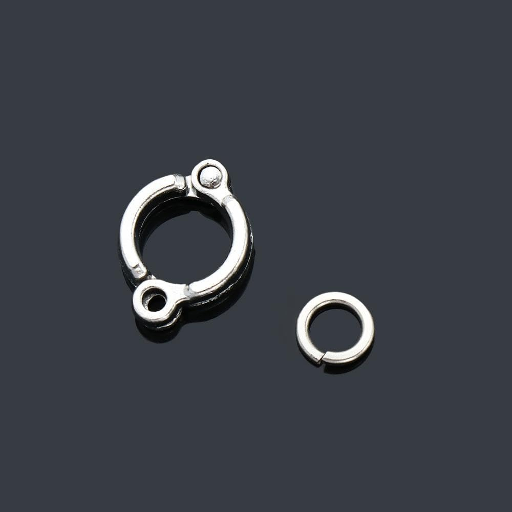 Pokinge 10Pcs Bird Foot Rings, 4.5Mm anti Escape Parrot Leg Rings, Bird Outdoor Fly Training Accessories image number 3