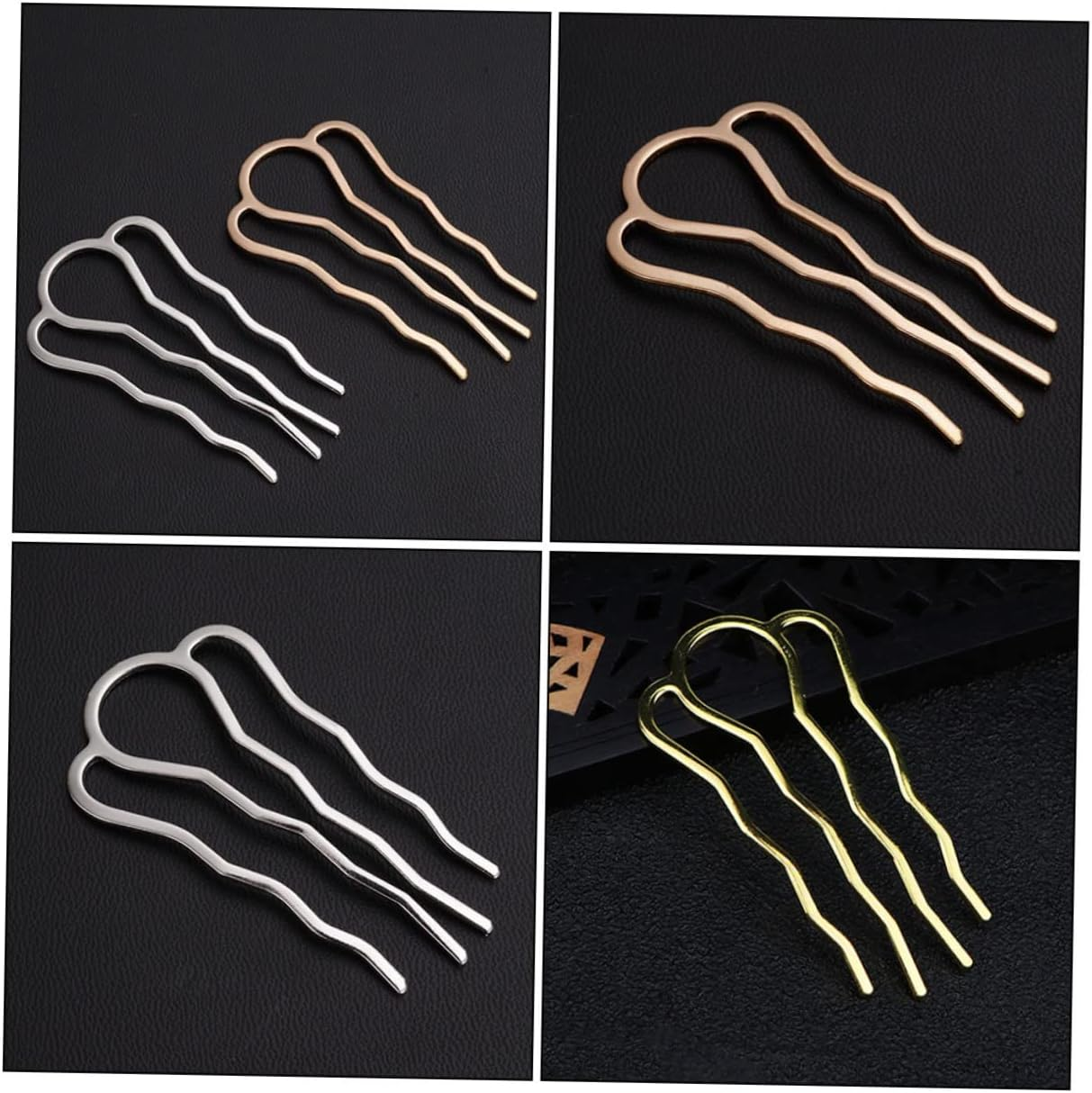 Beaupretty 8Pcs Vintage Hairpin Hair Accessory Kit Elegant for Women Girls Hair Beads image number 5