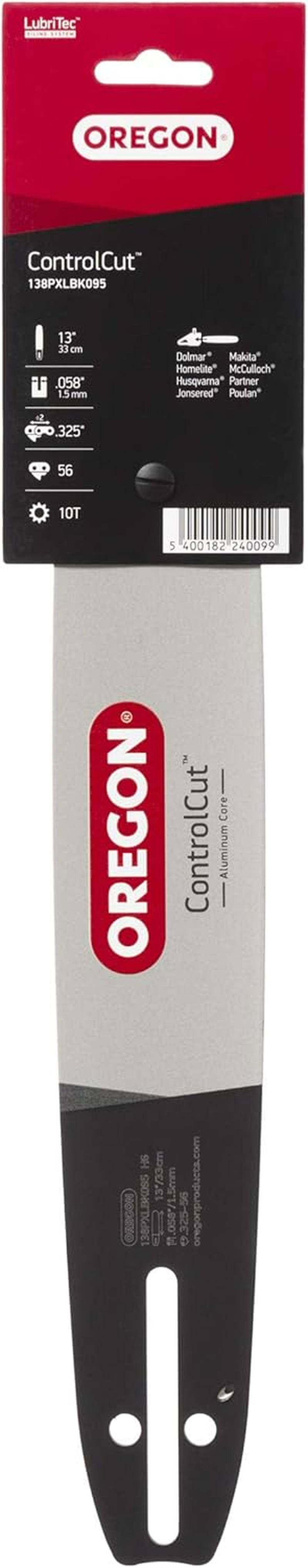 Oregon 138PXLBK095 13" Controlcut Professional Chainsaw Guide Bar with K095 Motor Mount image number 2