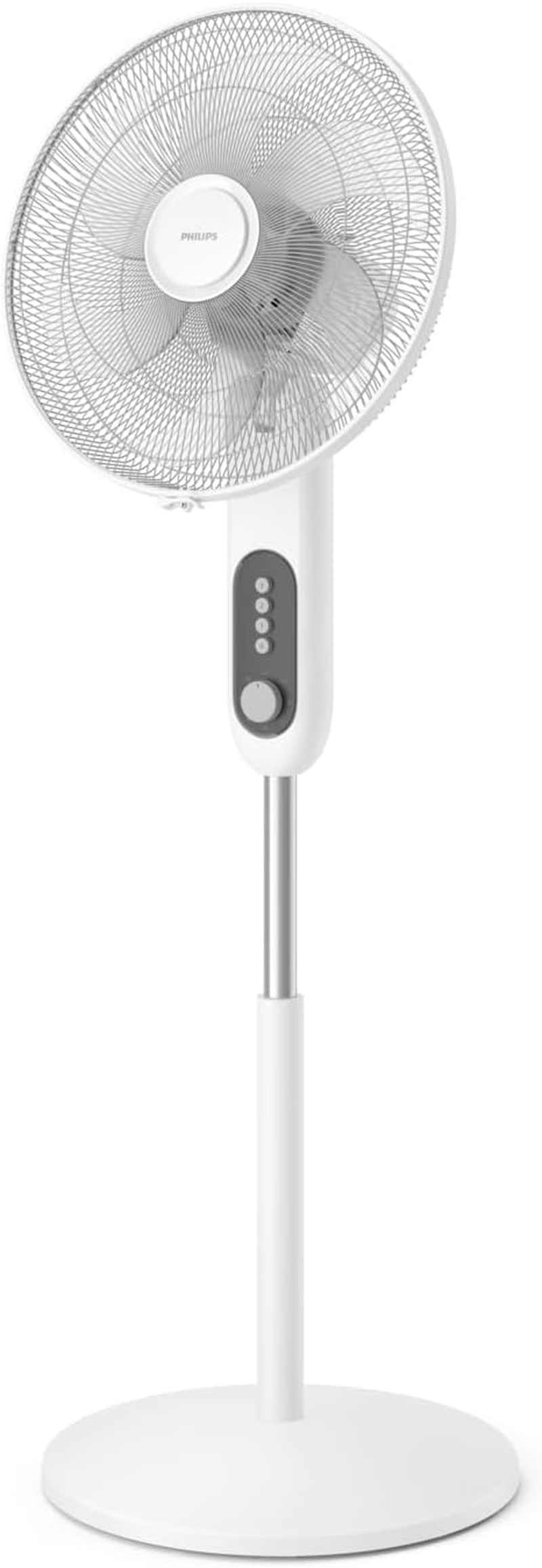Philips Pedestal Fan Series 1000 - Powerful & Quiet, 38 Db, Height Adjustable, Tiltable & Rotating, Timer, White (CX1220/00) image number 5