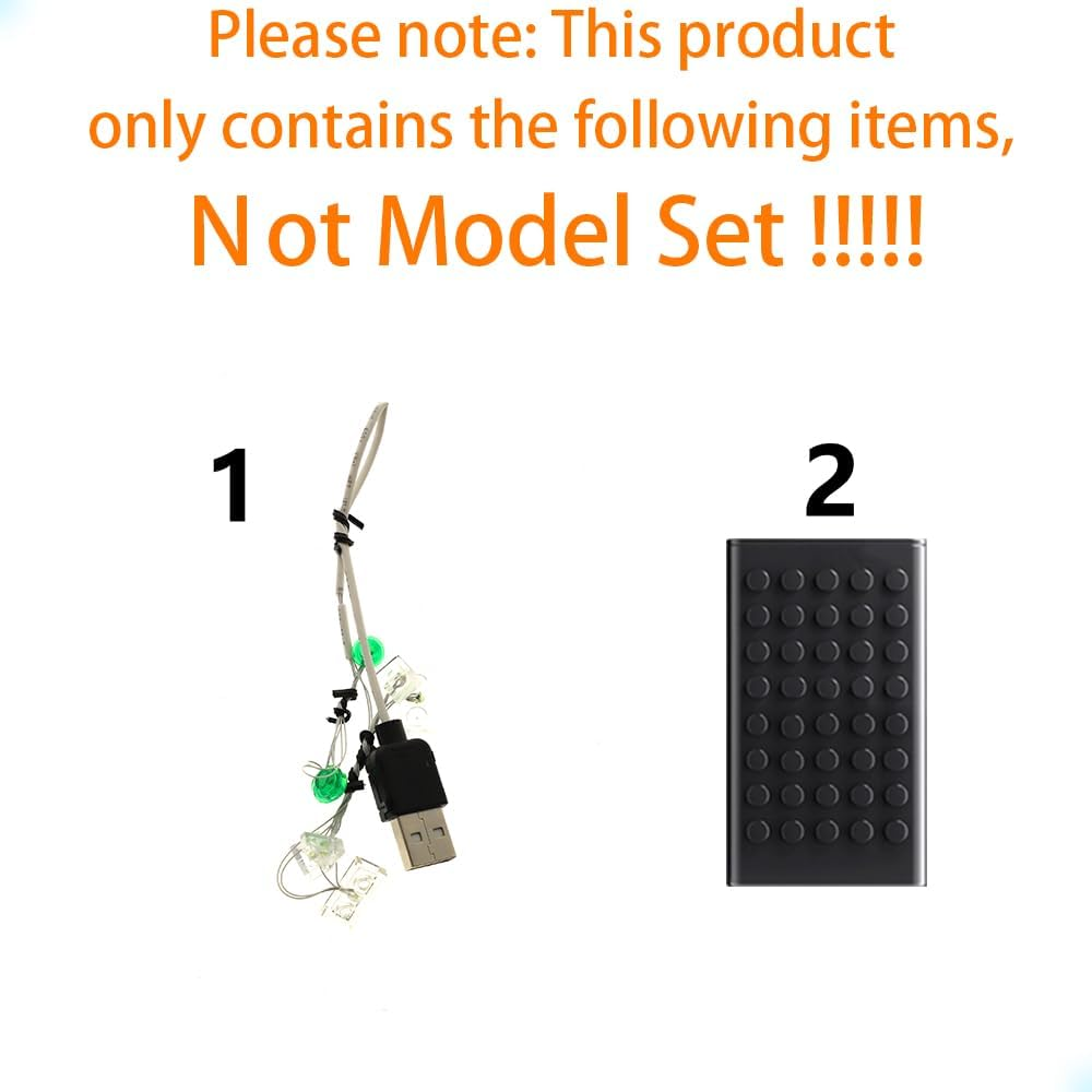 GEAMENT LED Light Set Compatible with Kingfisher - Lighting Kit for Kingfisher Model 10331Z (1 Piece, Ages 12+, Blue) image number 6